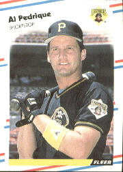 1988 Fleer Baseball Cards      338     Al Pedrique